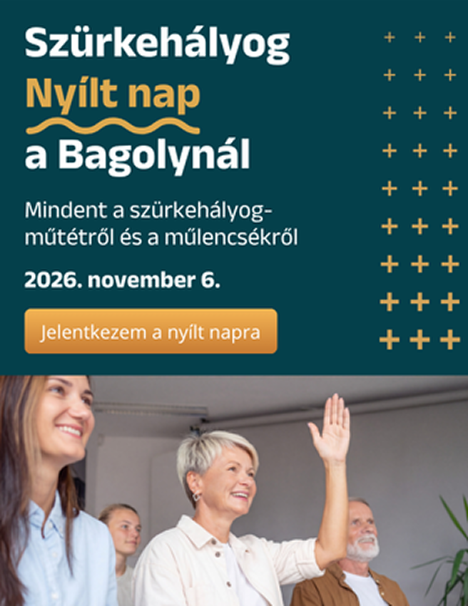 Szürkehályog nyílt nap banner